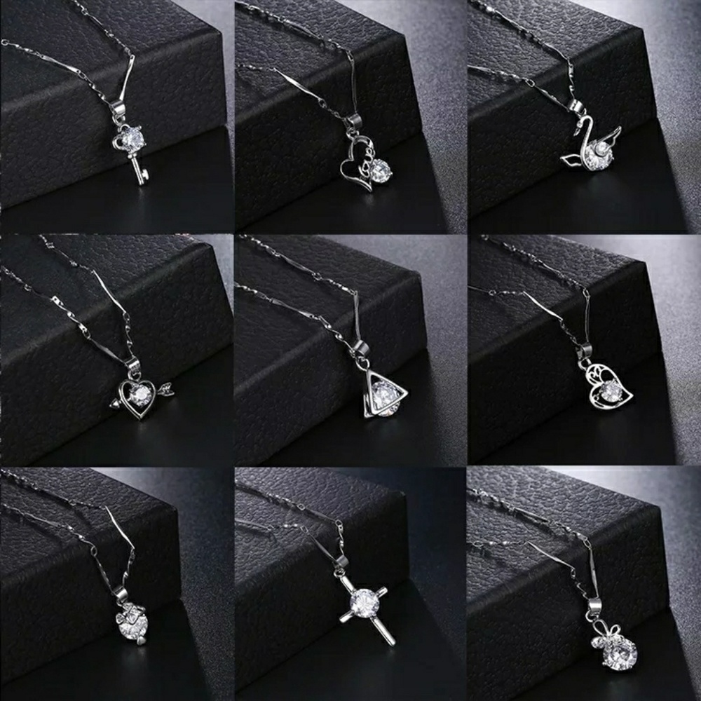 love charm necklace nwt